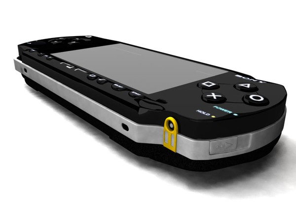 sony psp 3d model - Sony_Portable PSP by Onur3d