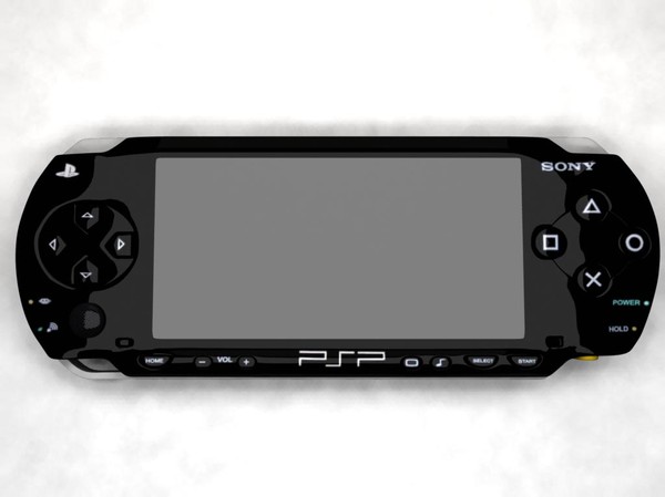 sony psp 3d model - Sony_Portable PSP by Onur3d