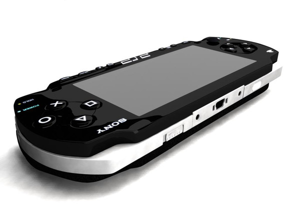 sony psp 3d model - Sony_Portable PSP by Onur3d
