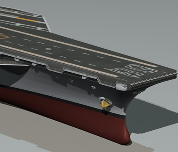 3d aircraft carrier uss nimitz - USS CVN-68 Nimitz aircraft carrier by earth art