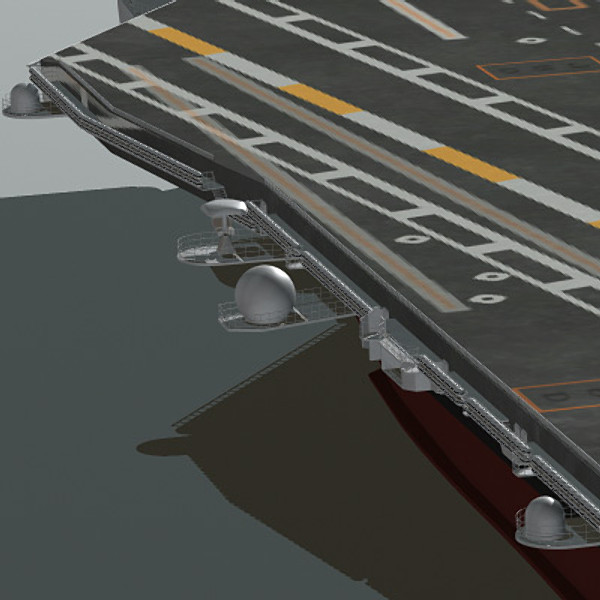 3d aircraft carrier uss nimitz - USS CVN-68 Nimitz aircraft carrier by earth art