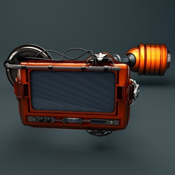 futuristic screen arm 3d model - Futuristic Screen Arm by Digital Anarchy