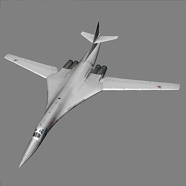 tu-160 bomber 3d ma - Tupolev Tu-160 by illuminar77