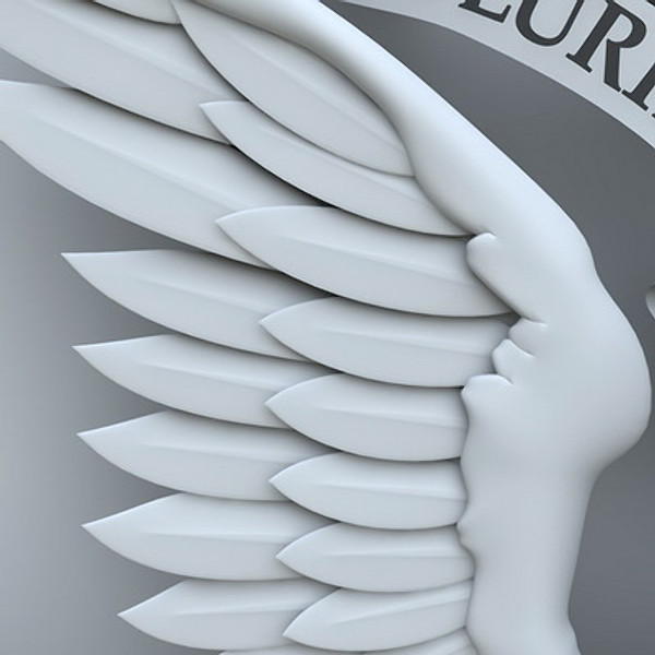 coat arms united states 3d obj - State Seal of United States by Igor Yakovlev