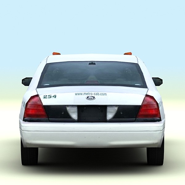 2004 crown victoria usa 3d max - 2004 Ford Crown Victoria USA Taxi by be fast